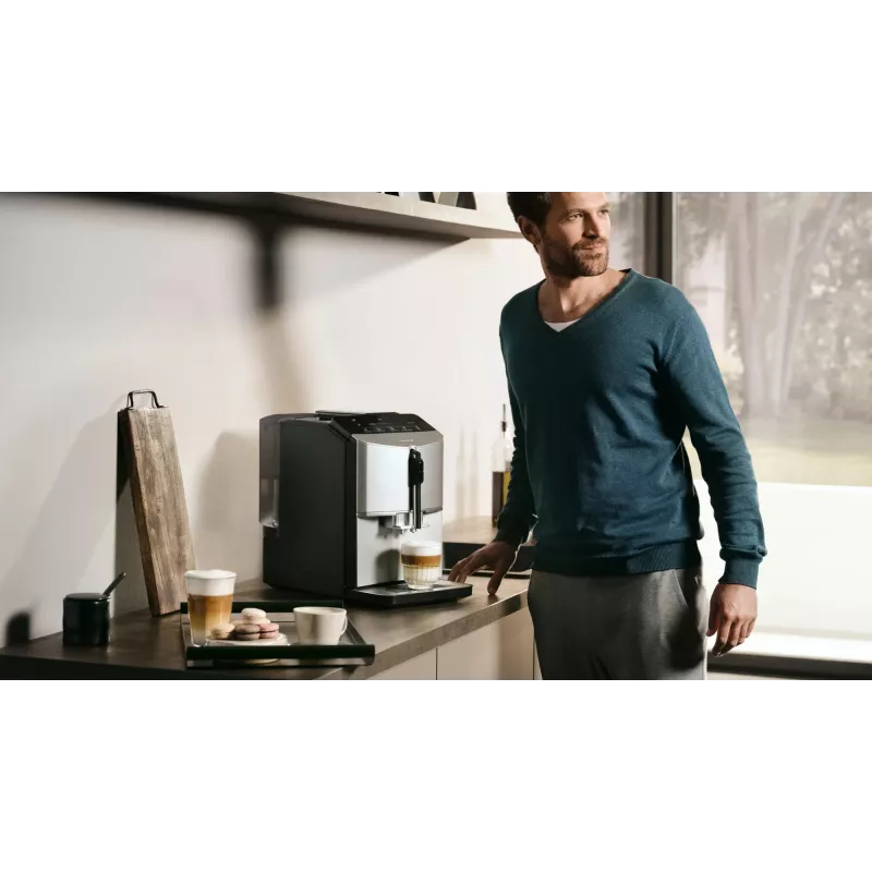 Siemens EQ.300 TF303E07 máquina de café automática máquina de café expresso 1,4 L