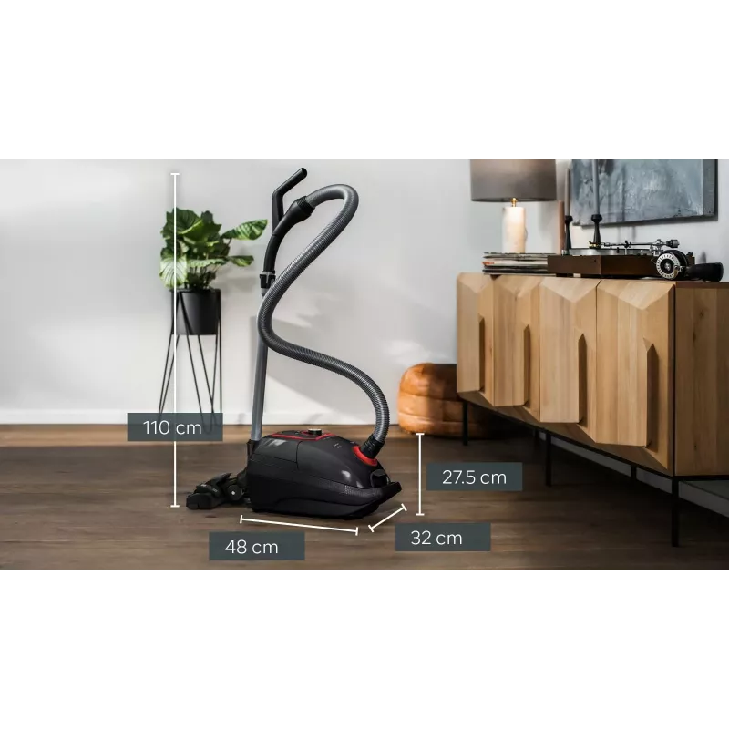 Siemens VSZ7XTRM aspirador de pó 5 l aspirador com depósito seco 750 W sacos de aspirador