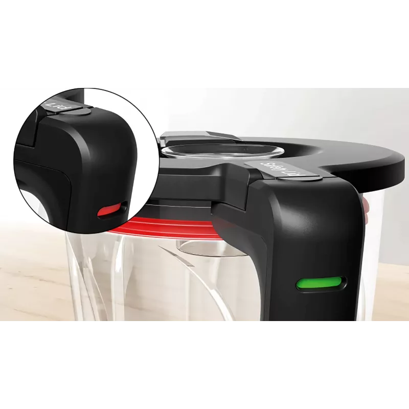 Bosch Serie 4 MMB6382M batedeira liquidificadora 1200 W preto, aço inoxidável