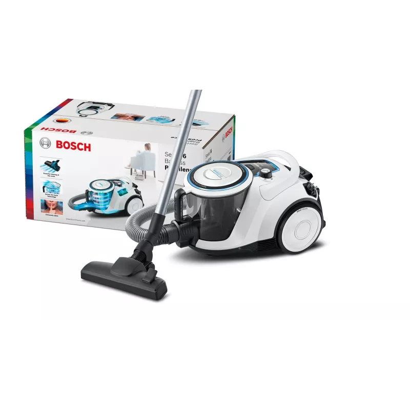 Bosch Serie 6 BGC41LSIL aspirador 2,4 L aspirador de chão seco 600 W sem saco