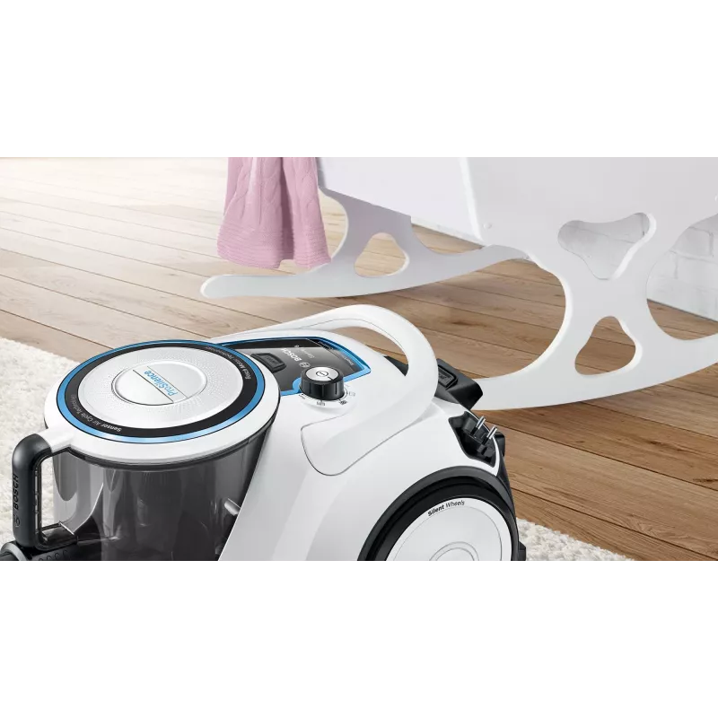 Bosch Serie 6 BGC41LSIL aspirador 2,4 L aspirador de chão seco 600 W sem saco