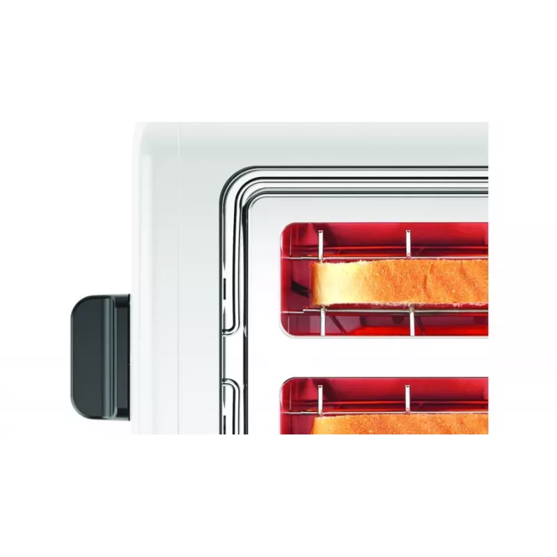 Bosch TAT3P421DE torradeira 2 fatias 970 W preto, branco
