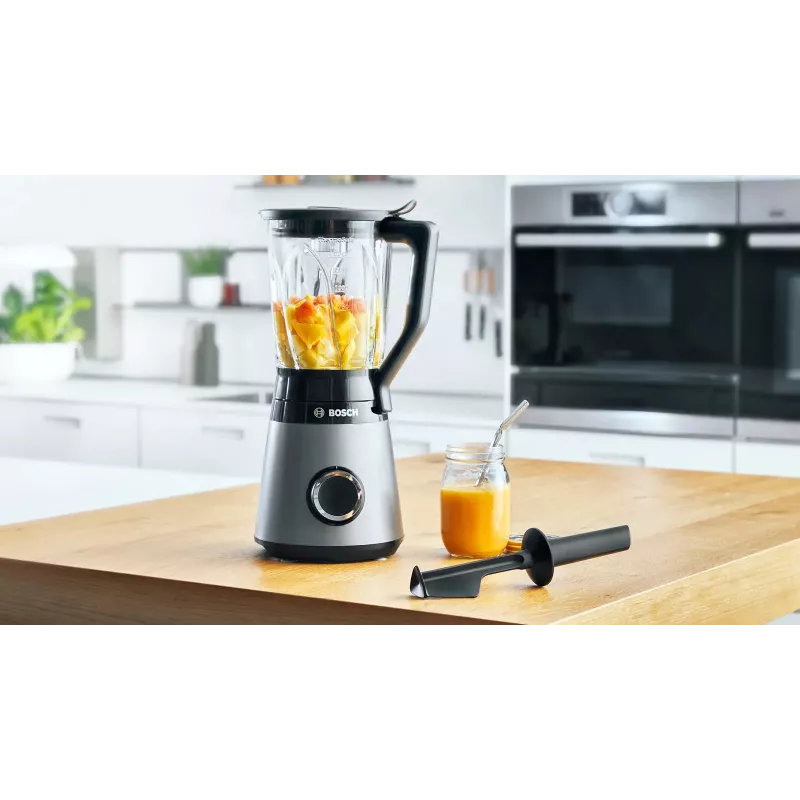 Bosch MMB6172SN batedeira liquidificadora 1,5 L liquidificadora de mesa 1200 W preto, aço inoxidável