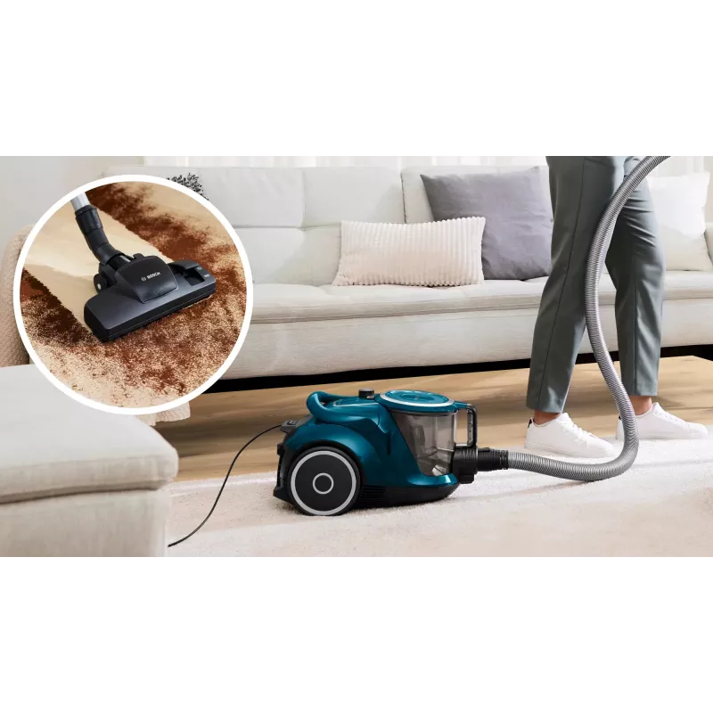 Bosch BGC41XFMLY aspirador 2,4 L aspirador cilíndrico seco 750 W sem saco