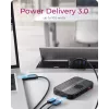 ICY BOX IB-DK4071M-CU31 USB 3.2 Gen 2 (3.1 Gen 1) Type-C preto