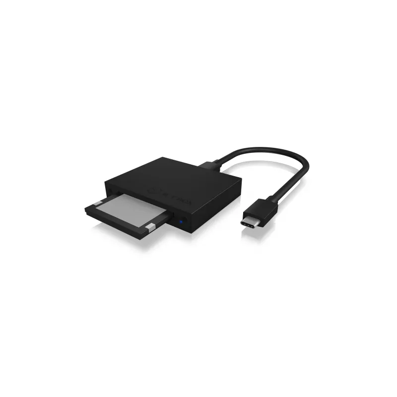 ICY BOX IB-CR402-C31 leitor de cartões USB 3.1 (Gen 2) Type-C™ preto