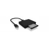 ICY BOX IB-CR402-C31 leitor de cartões USB 3.1 (Gen 2) Type-C™ preto