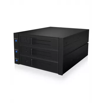 ICY BOX IB-573SSK-12G 8,89 cm (3,5 polegadas) backplane preto