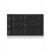 ICY BOX IB-573SSK-12G 8,89 cm (3,5 polegadas) backplane preto