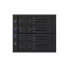 ICY BOX IB-574SSK-12G 8,89 cm (3,5 polegadas) backplane preto