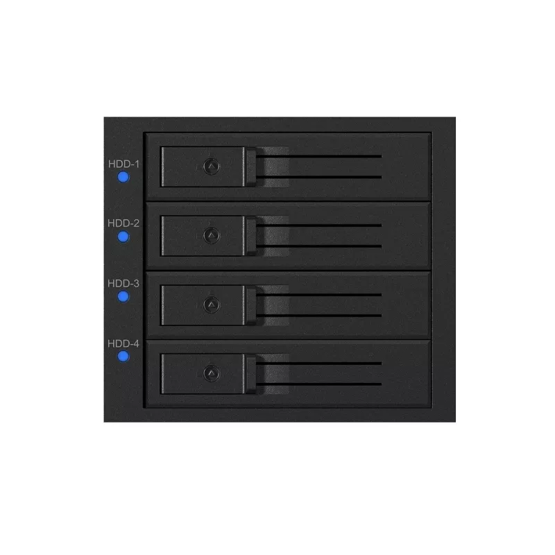 ICY BOX IB-574SSK-12G 8,89 cm (3,5 polegadas) backplane preto