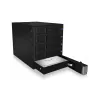ICY BOX IB-575SSK-12G 8,89 cm (3,5 polegadas) backplane preto