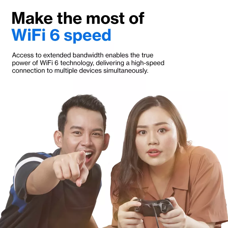 Linksys AX5400 Whole Home Mesh WiFi 6 Sistema Dual-Band, pack de 2