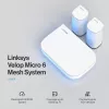 Linksys Velop Micro 6 Sistema mesh – Dual-Band WiFi 6 AX3000 (pack de 3)