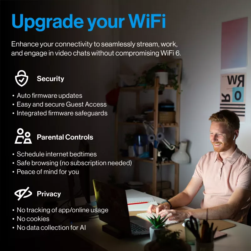 Linksys Velop Micro 6 Sistema mesh – Dual-Band WiFi 6 AX3000 (pack de 3)