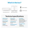 Linksys Velop Micro 6 Sistema mesh – Dual-Band WiFi 6 AX3000 (pack de 3)