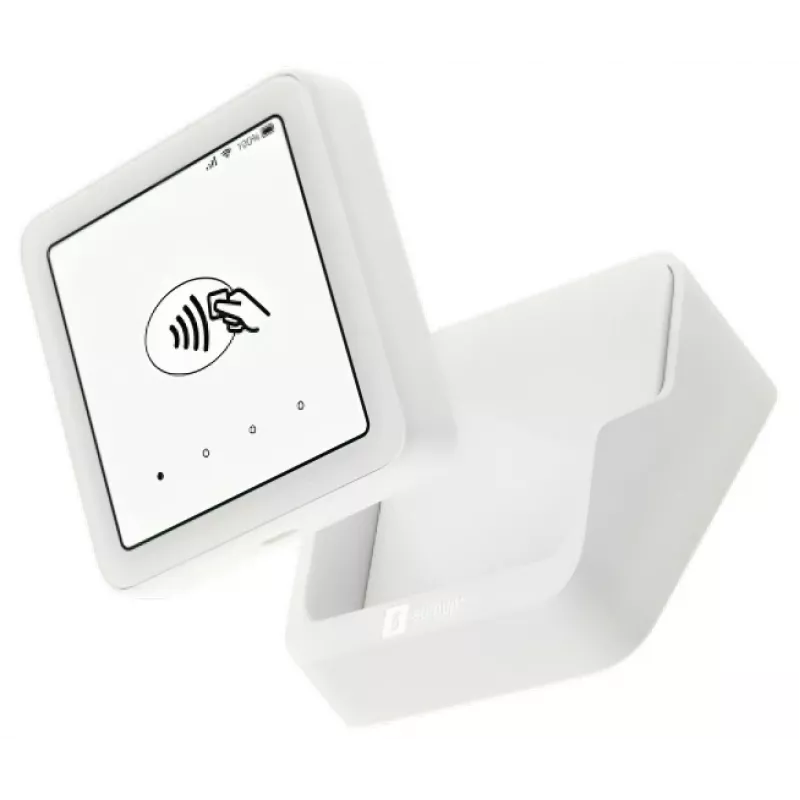 SumUp Solo Leitor de cartões inteligente Bateria Wi-Fi Branco