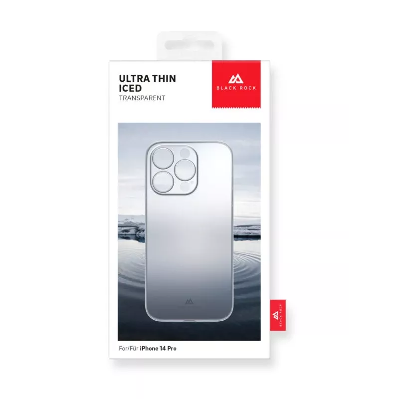 Hama Ultra Thin Iced capa para telemóvel com tampa transparente para iPhone 14 Pro