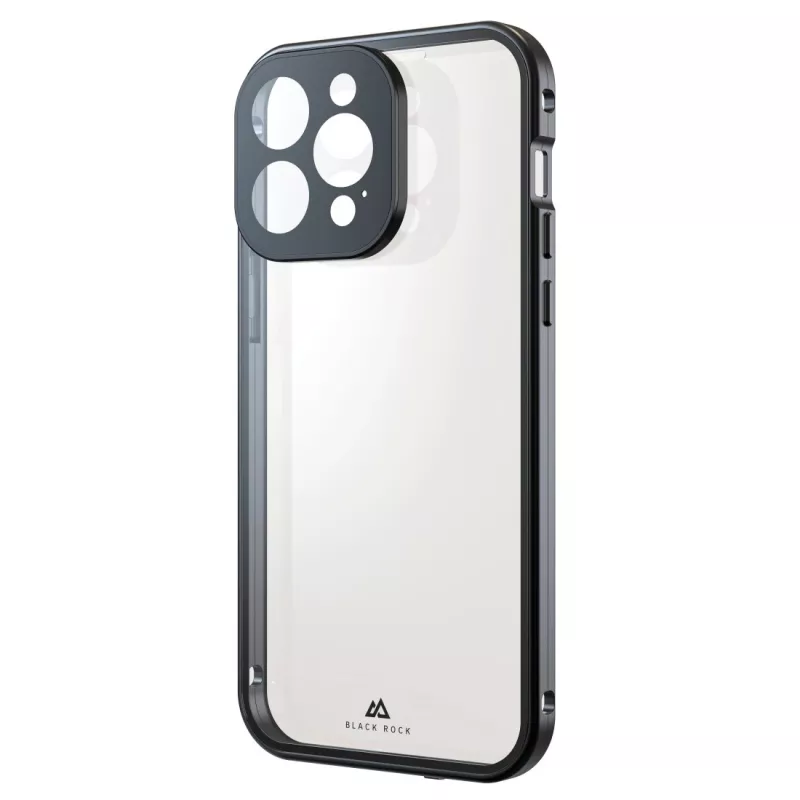 Hama 360° Glas capa para telemóvel com tampa preto para iPhone 15 Pro Max 6,7 inch