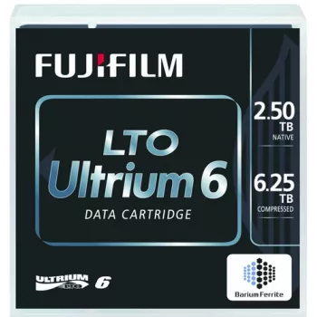 Fita de dados vazia Fujifilm LTO Ultrium 6 2.5 TB 1,27 cm