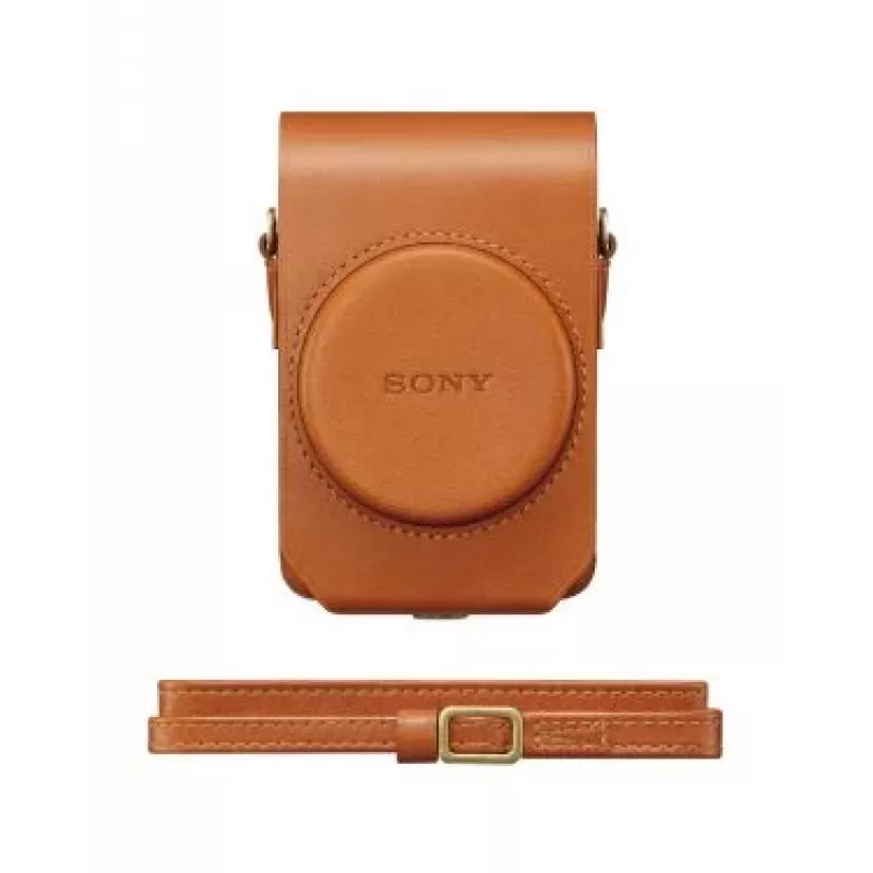 Sony LCSRXGT.SYH saco para máquina fotográfica capa castanho