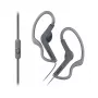Sony MDRAS210APB headset com fios gancho de orelha desporto preto