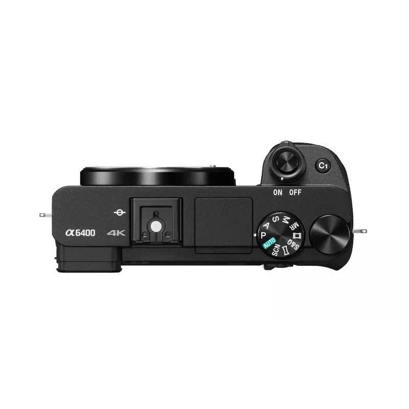 Sony α 6400 + SEL18135 MILC 24,2 MP CMOS 6000 x 4000 píxeis preto
