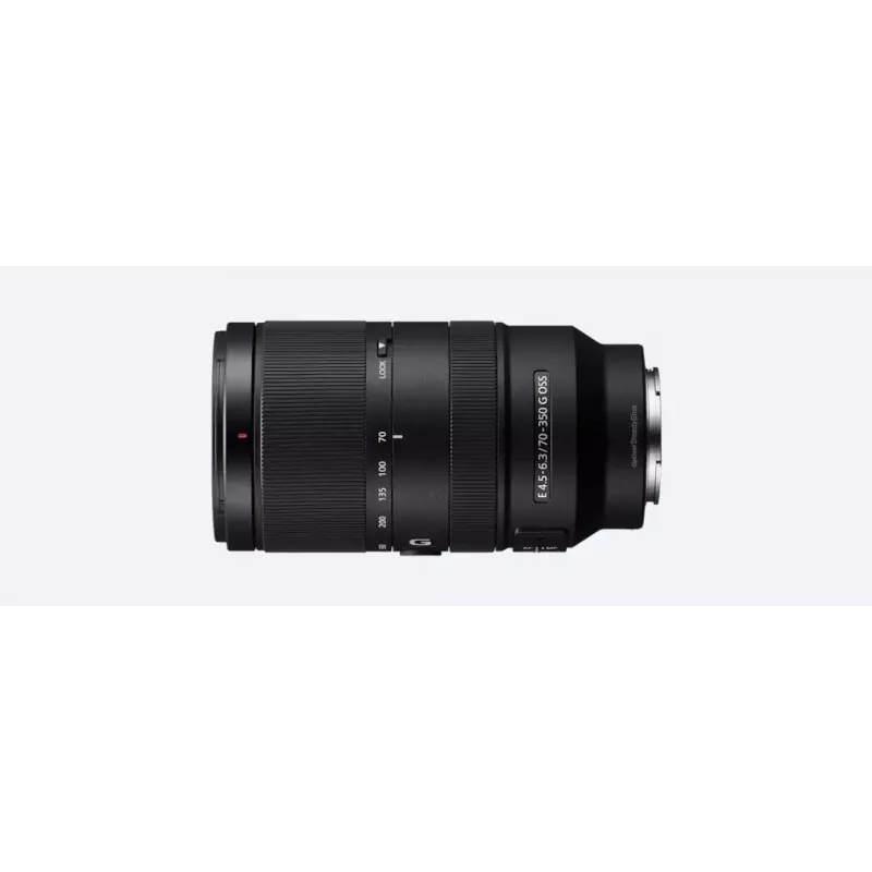 Sony E 70-350 mm F4.5-6.3 G OSS objetivas para máquina fotográfica, preto