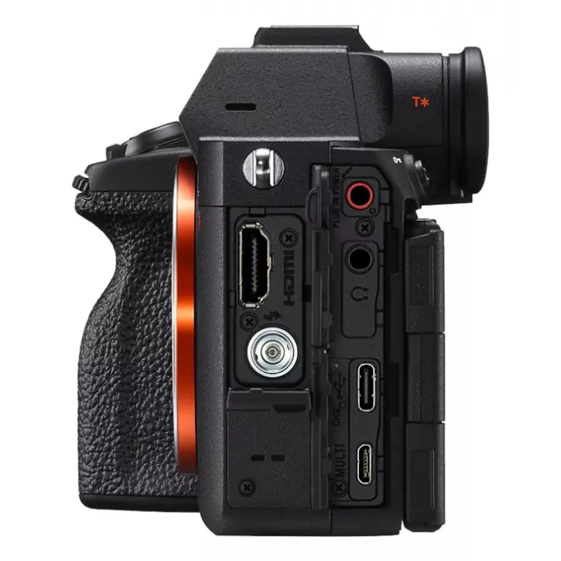 Câmara Sony α 7R V MILC Corpo 61 MP Exmor R CMOS 9504 x 6336 píxeis preto