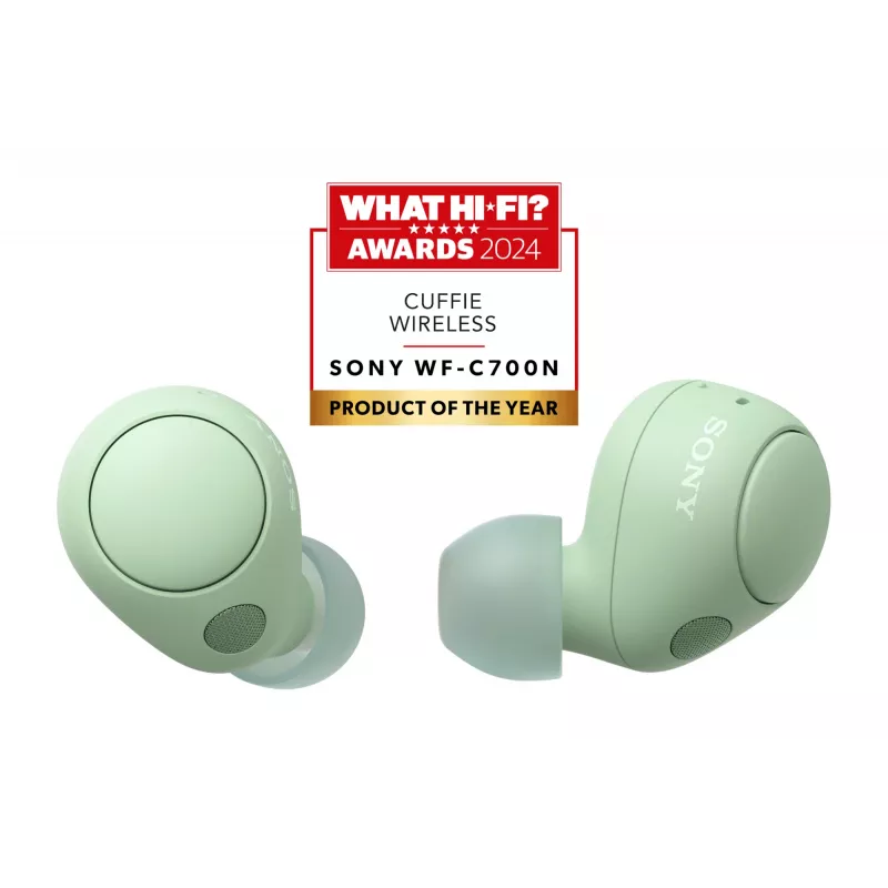 Headset Sony WF-C700N True Wireless Stereo (TWS) In-Ear chamadas/música Bluetooth verde