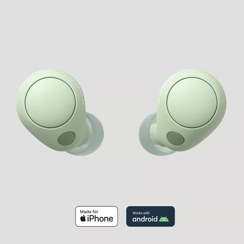 Headset Sony WF-C700N True Wireless Stereo (TWS) In-Ear chamadas/música Bluetooth verde