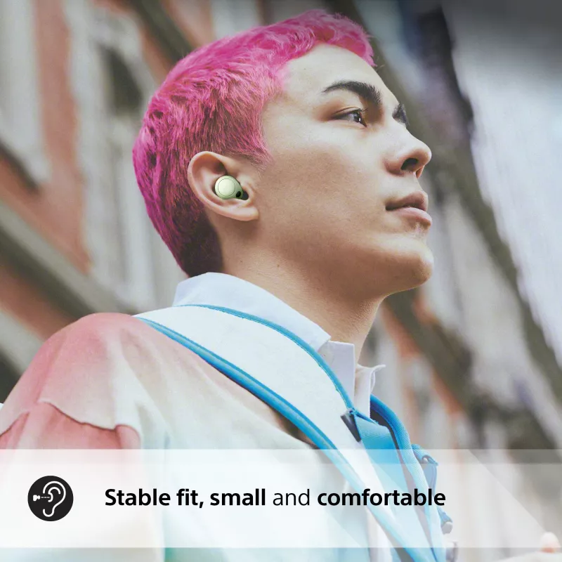 Headset Sony WF-C700N True Wireless Stereo (TWS) In-Ear chamadas/música Bluetooth verde