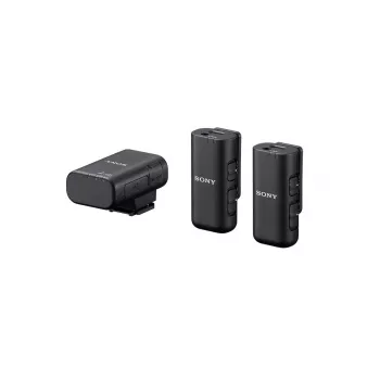 Microfone Sony ECM-W3 preto microfone digital para câmara