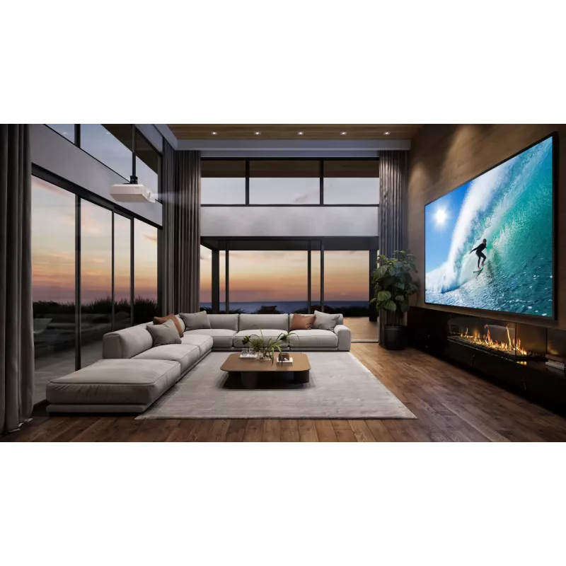 Projetor de distância padrão Sony VPL-XW6100 2700 ANSI lúmen SXRD UHD 4K (3840x2160) branco