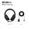 Headset com fios over-ear Sony INZONE H3 – preto, modelo MDRG300B.CE7