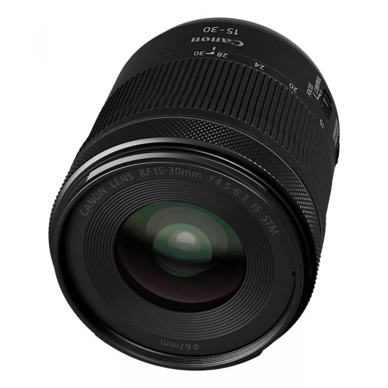 Canon RF 15-30 mm f4.5-6.3 IS STM MILC objetiva ultra grande angular preto