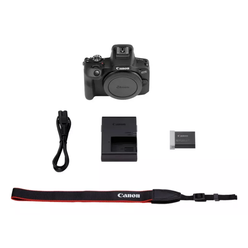 Corpo de câmara mirrorless Canon EOS R100, 24,1 MP CMOS, 6000×4000, 4K, preto