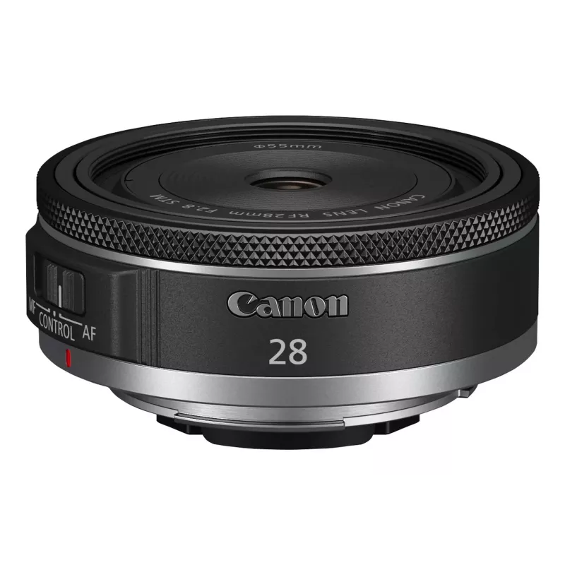 Canon grande angular RF 28 mm F2.8 STM objetivas de câmara, preto