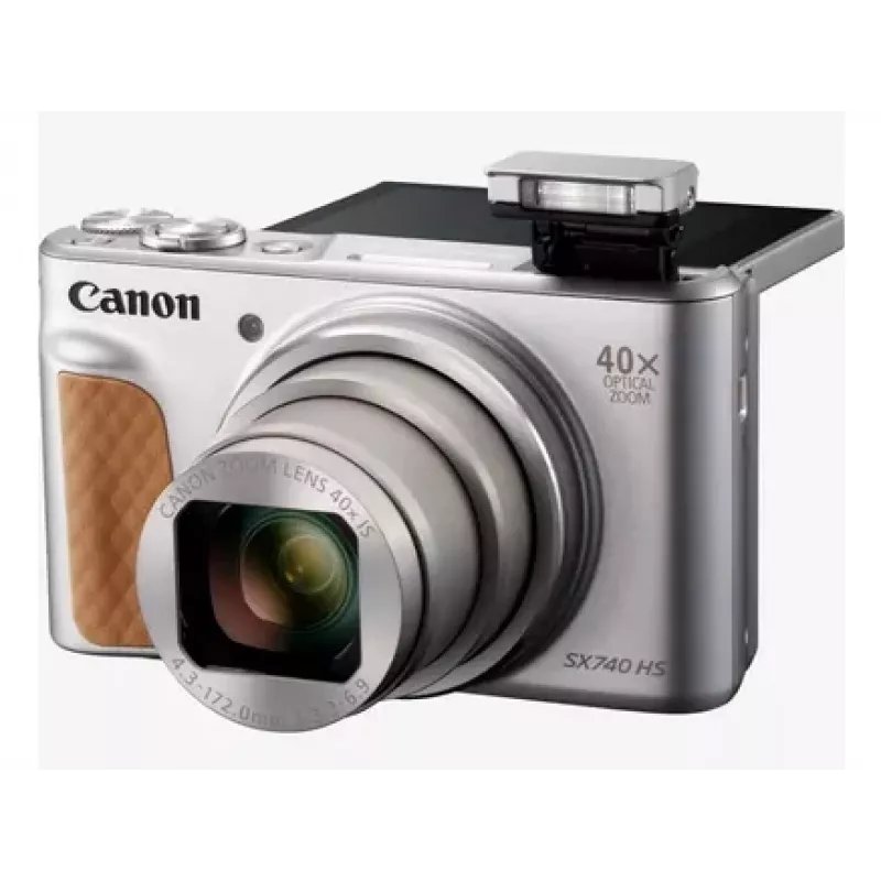 Canon PowerShot SX740 HS Lite Edition câmara compacta 1/2,3 polegadas 20,3 MP CMOS 5184 x 3888 píxeis prateado