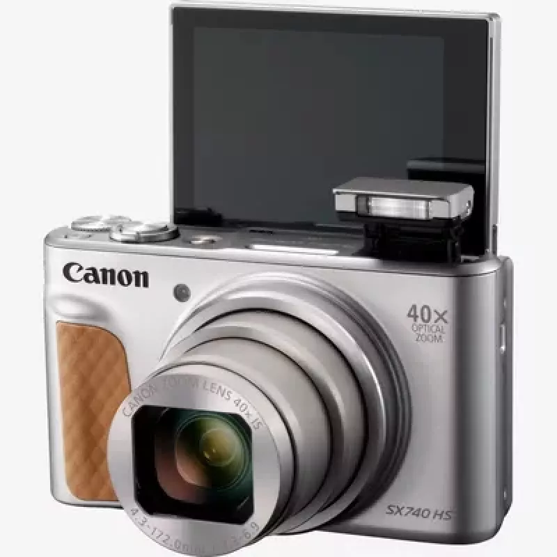 Canon PowerShot SX740 HS Lite Edition câmara compacta 1/2,3 polegadas 20,3 MP CMOS 5184 x 3888 píxeis prateado