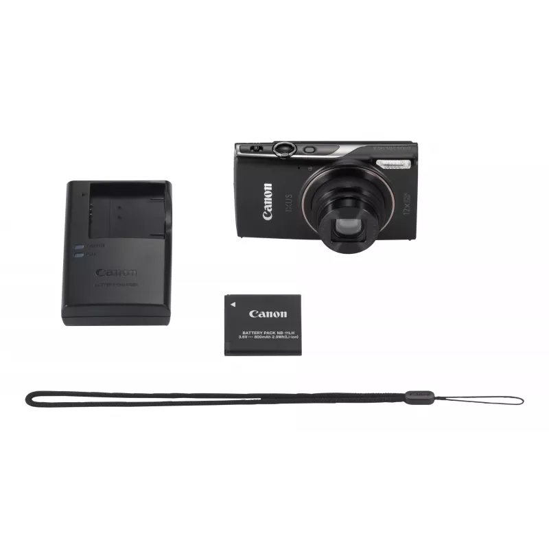 Canon Digital IXUS 285 HS A câmara compacta 1/2,3 polegadas 20,2 MP CMOS 5184 x 3888 píxeis preto