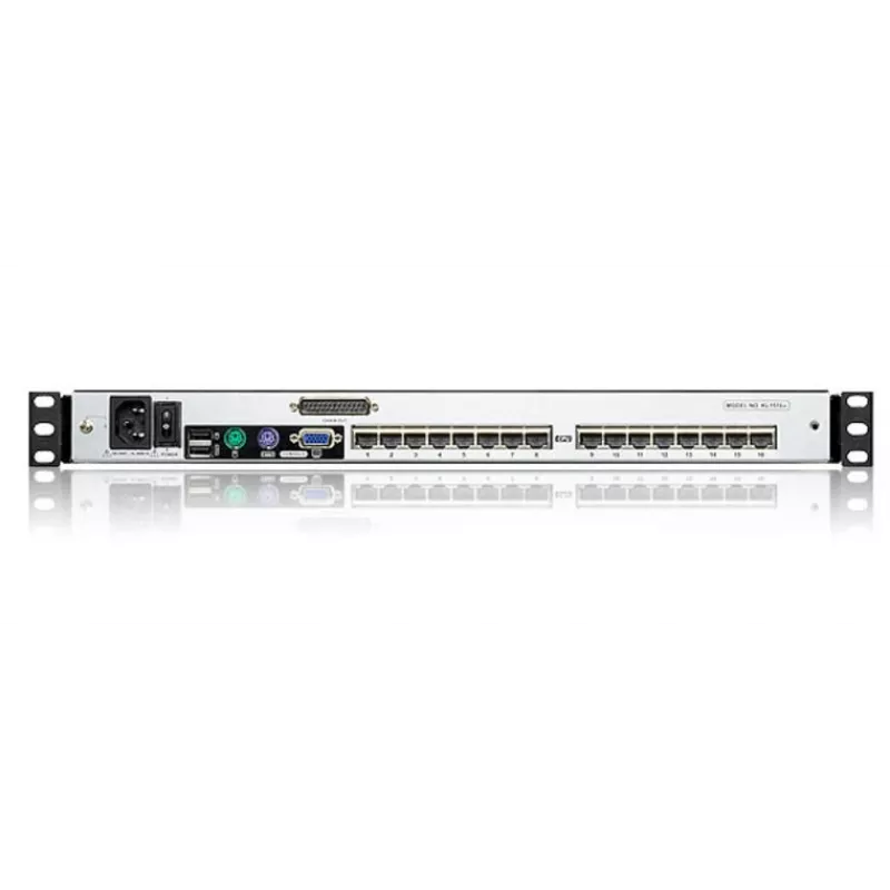 Consola de rack ATEN KL1508AN 48,3 cm (19 polegadas) preto 1U
