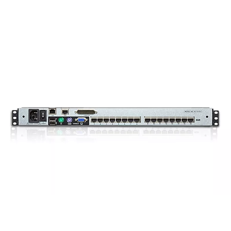 Switch KVM Over IP ATEN 16 portas 19 polegadas LCD Cat5e/6 (Dual Rail)