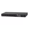 PDU eco com medição ATEN 32A 8 tomadas 1HE, com medição, 1HE, preto, LCD, 8 saídas AC, conector fêmea C13, conector fêmea C19