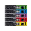 PDU eco com medição ATEN 32A 8 tomadas 1HE, com medição, 1HE, preto, LCD, 8 saídas AC, conector fêmea C13, conector fêmea C19