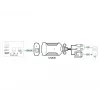 KVM USB VGA over IP Mini ATEN, 1920 x 1200 píxeis, Ethernet LAN, 3,47 W, preto, roxo