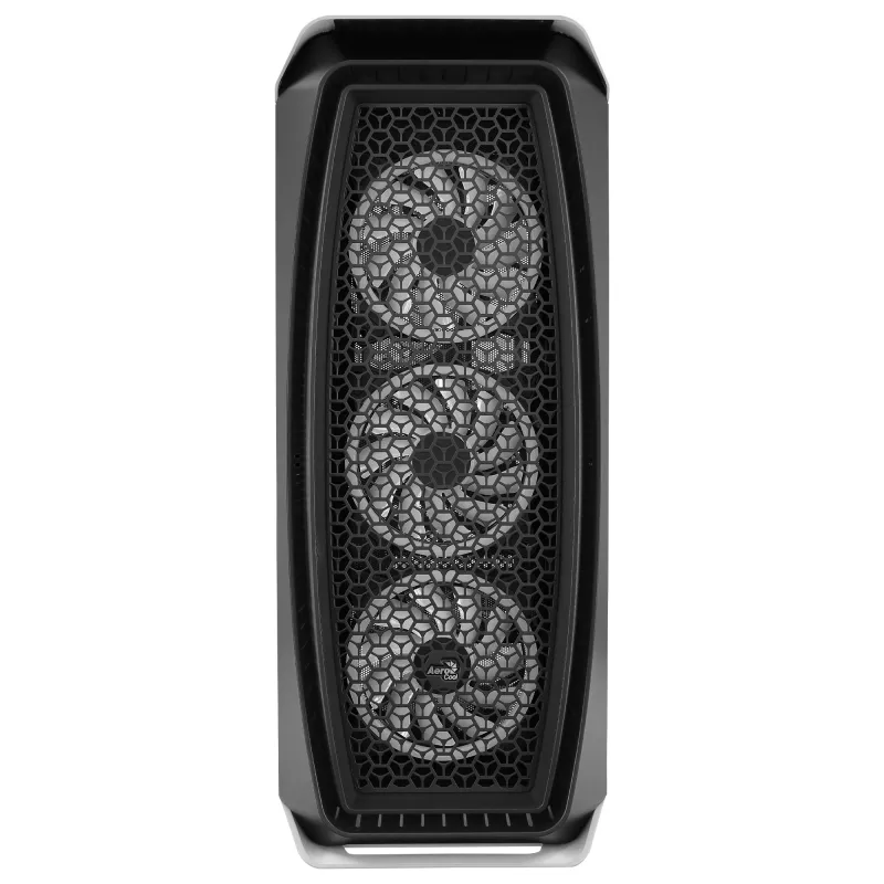 Aerocool AEROONEDUOWHV1 caixa ATX Gaming 4 ventoinhas ARGB branco