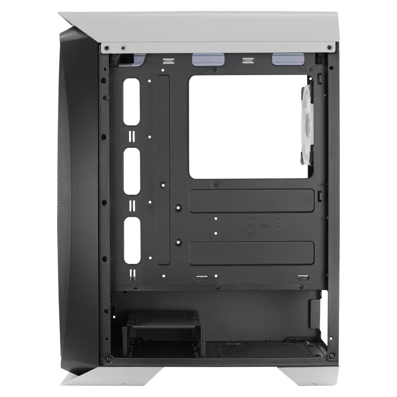 Aerocool AEROONEDUOWHV1 caixa ATX Gaming 4 ventoinhas ARGB branco
