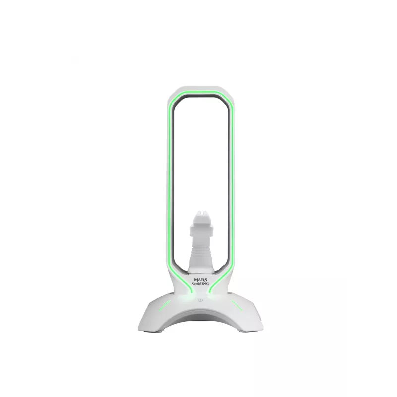 Suporte para auscultadores Mars Gaming MHHPROW branco 456 g