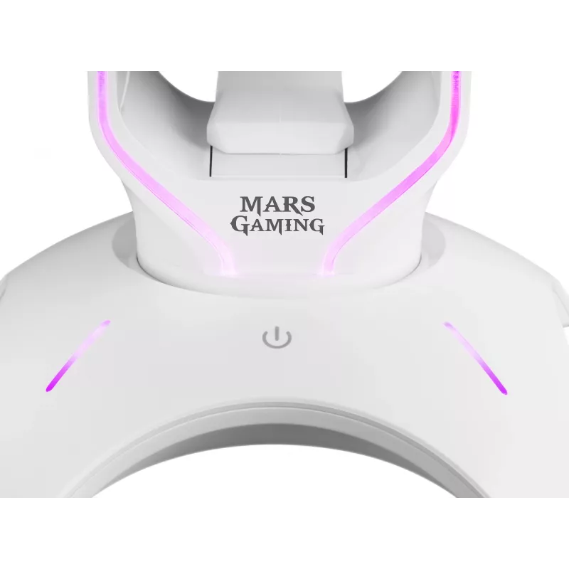 Suporte para auscultadores Mars Gaming MHHPROW branco 456 g